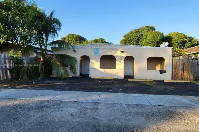 Front of Structure