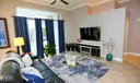 Bright sliders to pool area