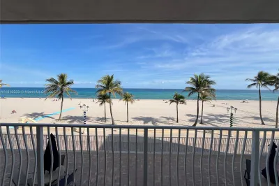 VIEW FROM THE UNITS BALCONY