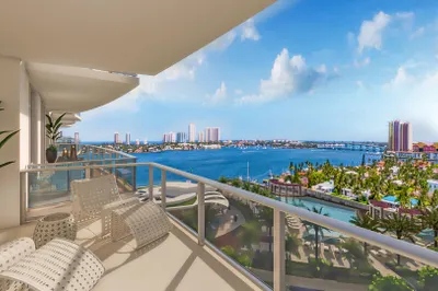 A.10 Terrace View Rendering; Southeast Exposure