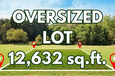 Oversized Lot | 12,632 ? sq ft | Build Your Dream