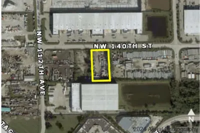 Vacant Lot Truck Parking