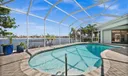 Poolside views of Gulf Access Thunderbird Lake