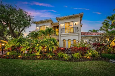 Front Twilight view
