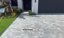 3 spaces in front of home.