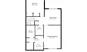 3rd floor, bedrooms. 'Family room' was third bedroom that was opened up, can easily be converted back