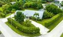 Aerial view from the front