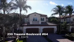 Stunning Carriage Home for Sale Situated Near the 9th Hole in the Jupiter Country Club!