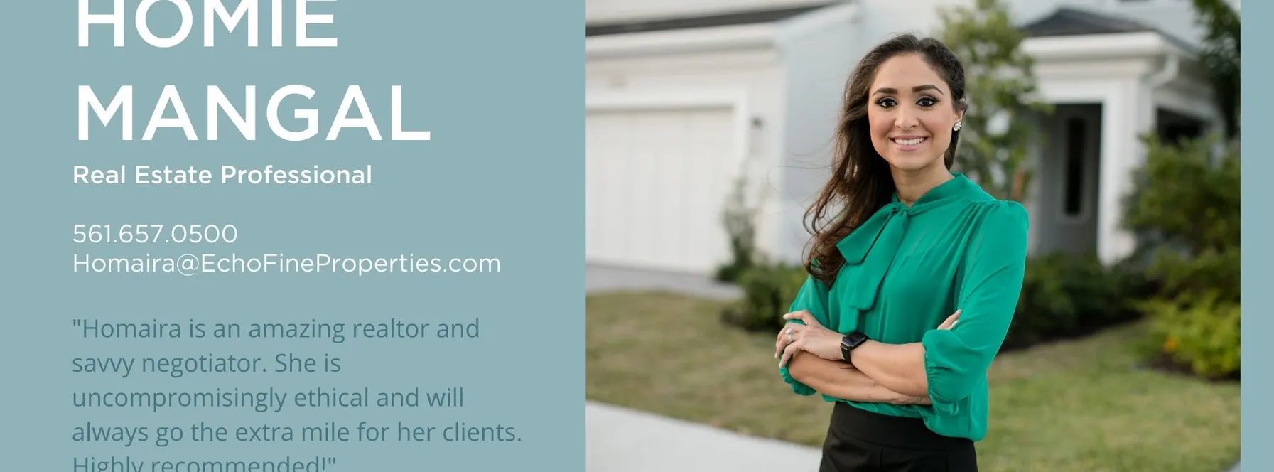 Getting to Know Echo Fine Properties Real Estate Agent Homaira Mangal!