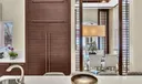 Easy access to the formal dinning room with a view of the spectacular patio and pool