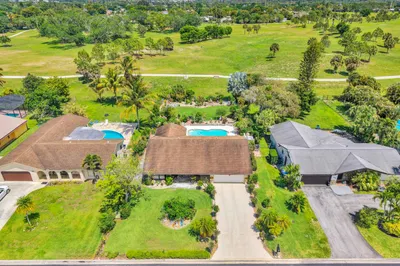Front of Home Drone View