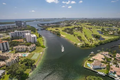 View Of Intracoastal & Golf Course