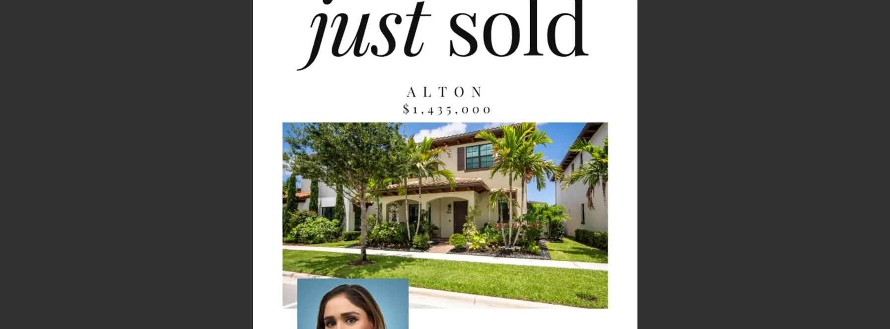 Just Sold in Alton!