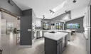 Quartz tops and ample cabinetry