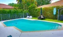 Fenced yard