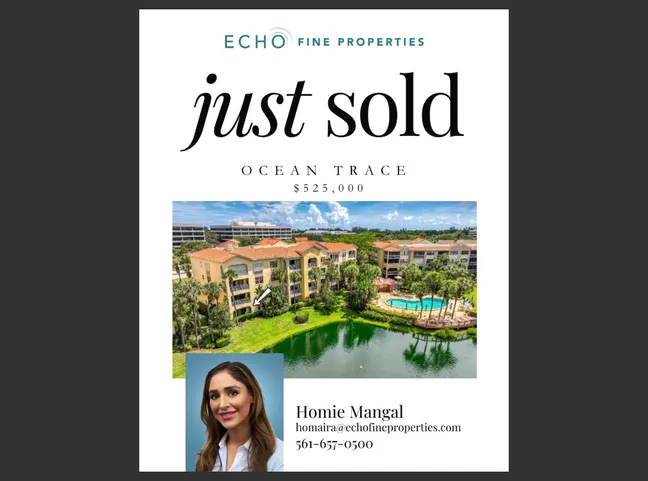 Just Sold in Ocean Trace!