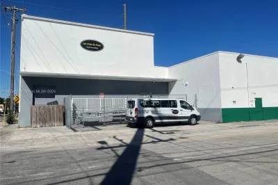 Front of the warehouse