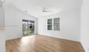 Living room to screened patio