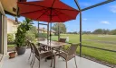 Screened back porch