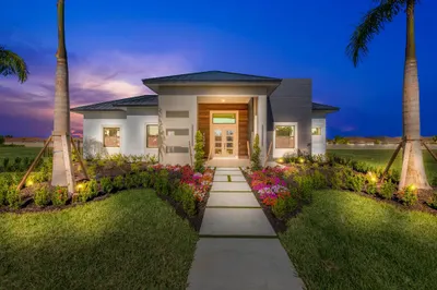 Front Exterior Night Shot