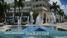 Stadium Grill Local Restaurant in Abacoa Jupiter, FL.