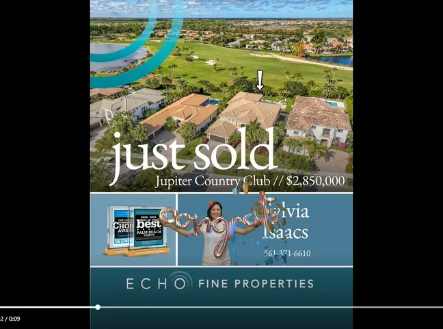 Just Sold in Jupiter Country Club!