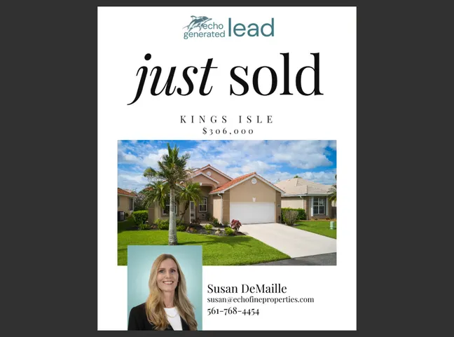 Just Sold in Kings Isle!