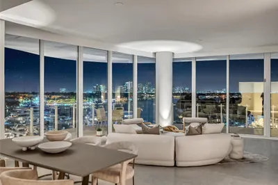 Living Room night view