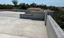 (Fortress-Like) Cement Roof will last a lifetime and will never leak or need replacement