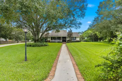 Front sidewalk