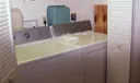 Washer, Dryer and Laundry sink