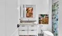 Newly renovated secondary bathroom