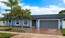 Garage and large driveway