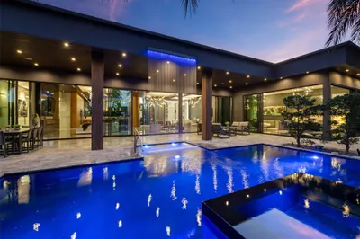 Exotic Lighting, Water Features, Walls of Glass