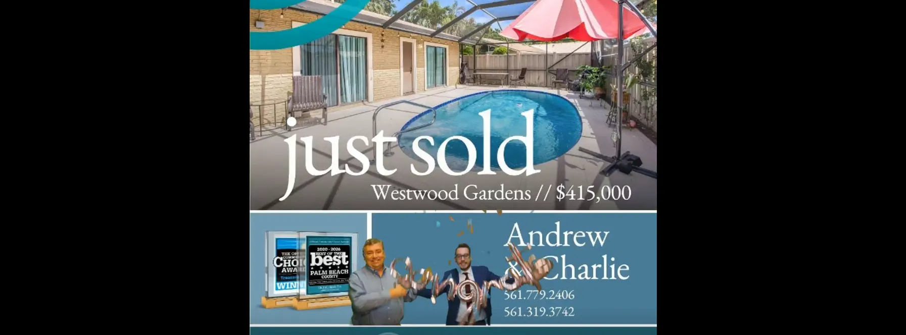 Just Sold in Westwood Gardens!