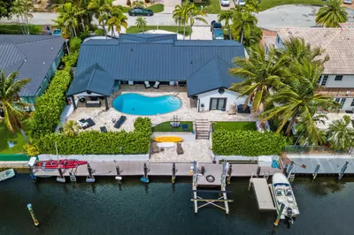 Gorgeous renovated deepwater home features metal r