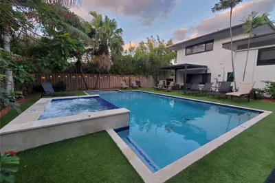 Pool area