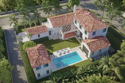 Aerial Rendering South East view