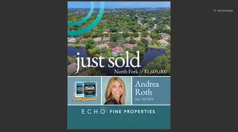 Just Sold in North Fork!