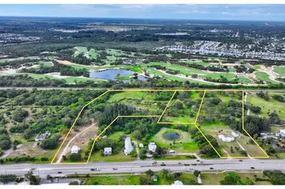 Aerial with outline