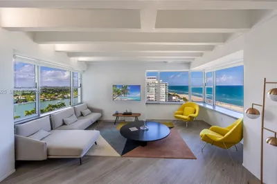 Stunning views of intercoastal and ocean