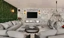 Rooftop living room