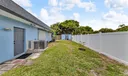 fenced yard perfect for pets
