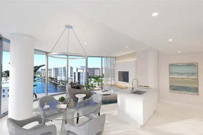 Artist's rendering of the unit