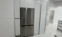 Laundry area in kitchen