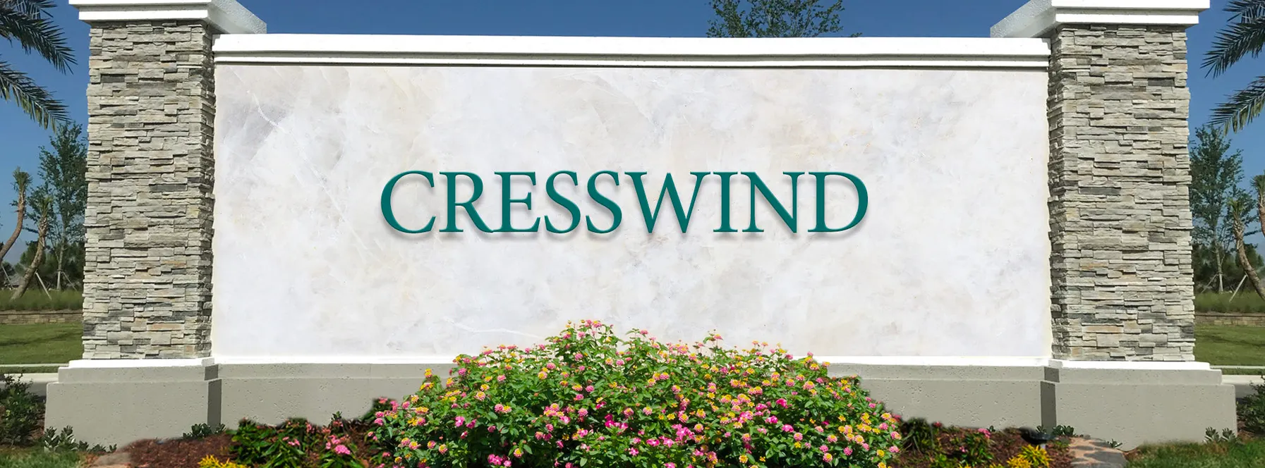 Cresswind homes exclusively for the over 55’s in Westlake, Florida.