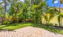 Spacious pavered patio space