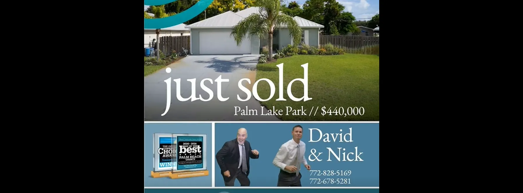 Just Sold in Palm Lake Park!