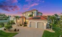 Aerial Evening View of 123 SW 53rd St