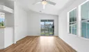 Living room to screened patio